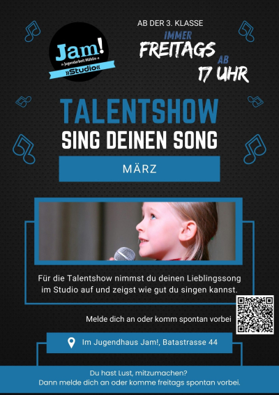 Talentshow - Sing deinen Song im Jam!