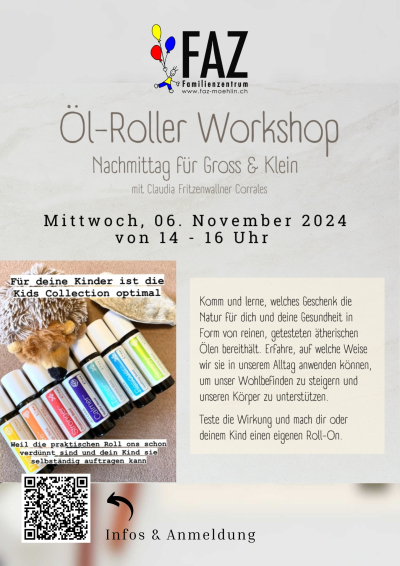 ÖL-Roller Workshop im Familienzentrum Möhlin